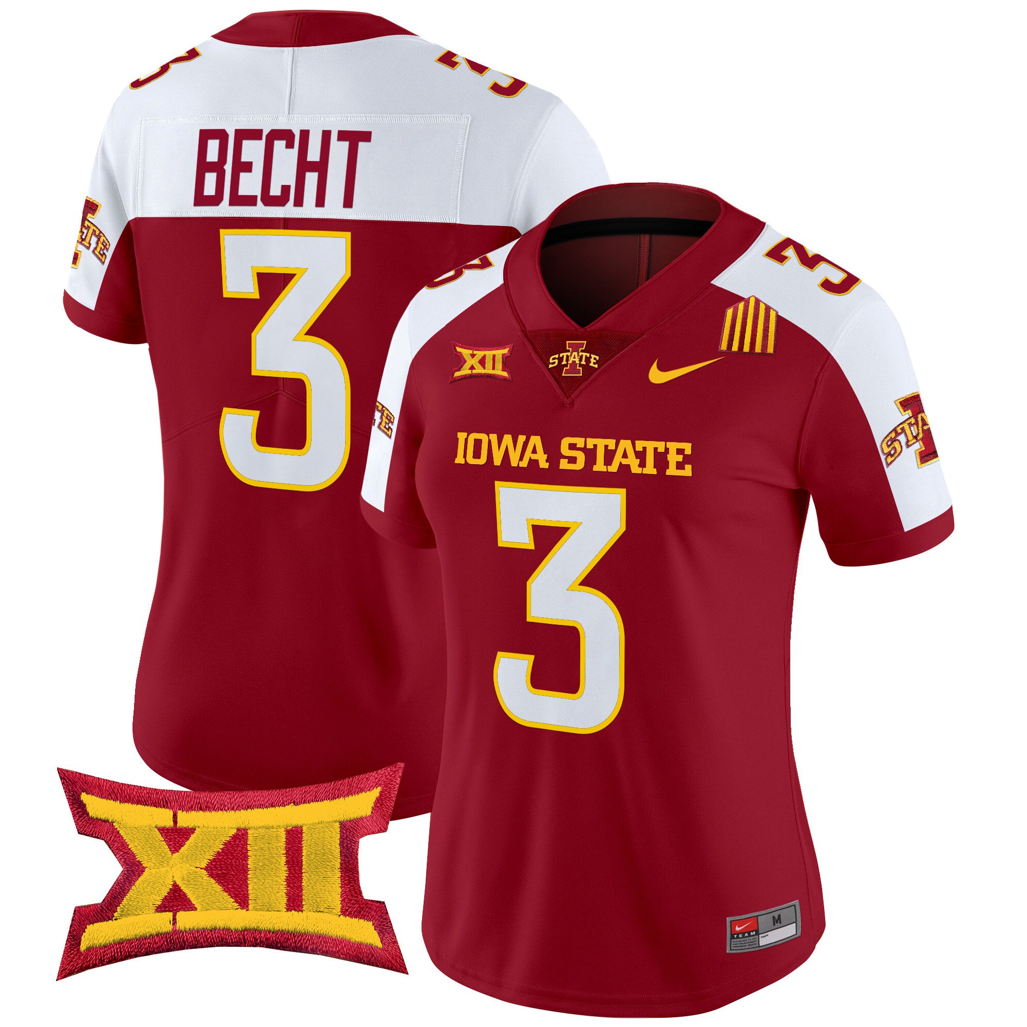 Women’s Iowa State Cyclones 2024 Vapor Limited Jersey – All Stitched