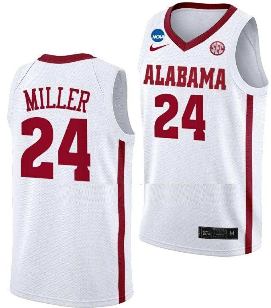 Brandon Miller Jersey Alabama Crimson Tide College Basketball 2023 Ncaa March M