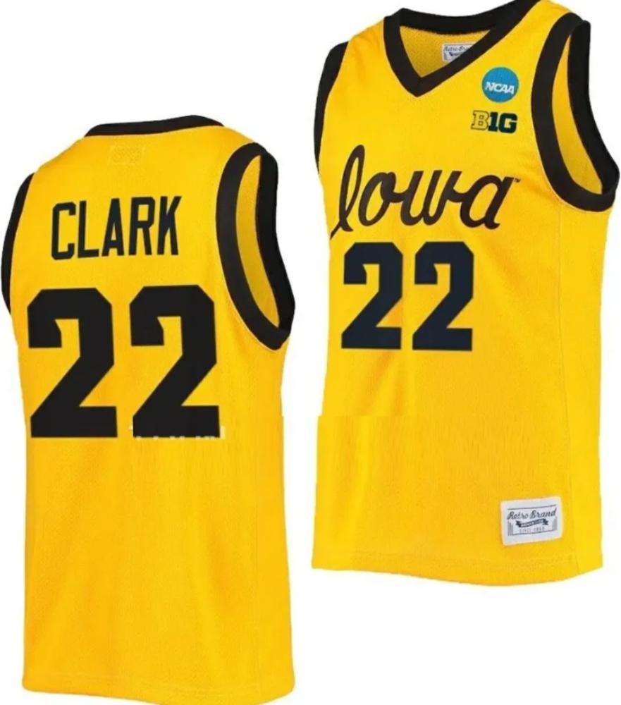 Caitlin Clark Jersey Iowa Hawkeyes College Basketball 2023 Ncaa