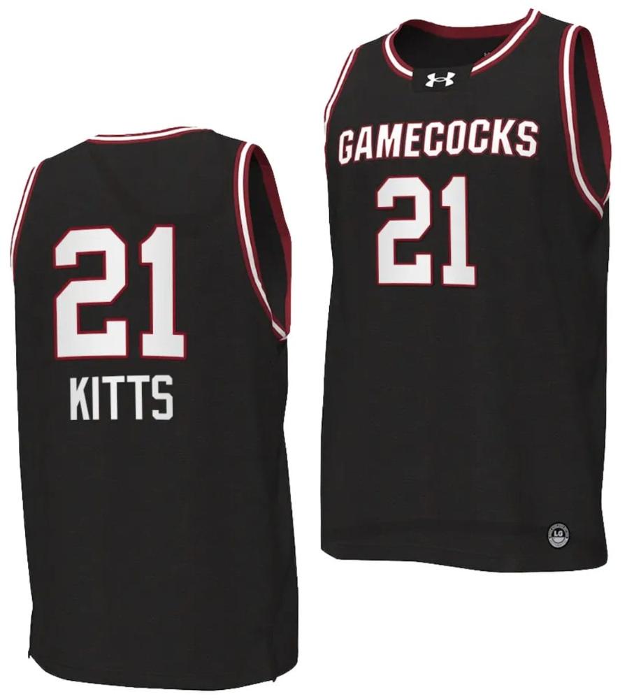 Chloe Kitts Jersey 21 South Carolina Gamecocks College Basketball 2023 24 Repl