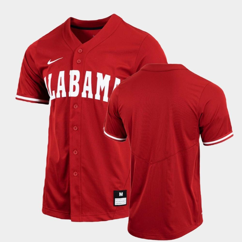 Custom Alabama Baseball Jerseys Name And Number Ncaa College Crimson
