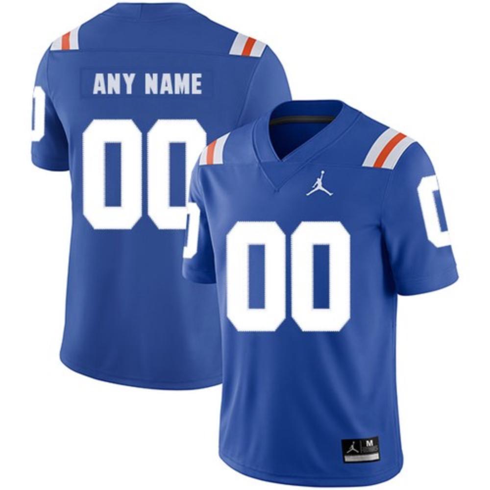 Custom Florida Gators Jersey Name And Number Ncaa College Football Royal Blue