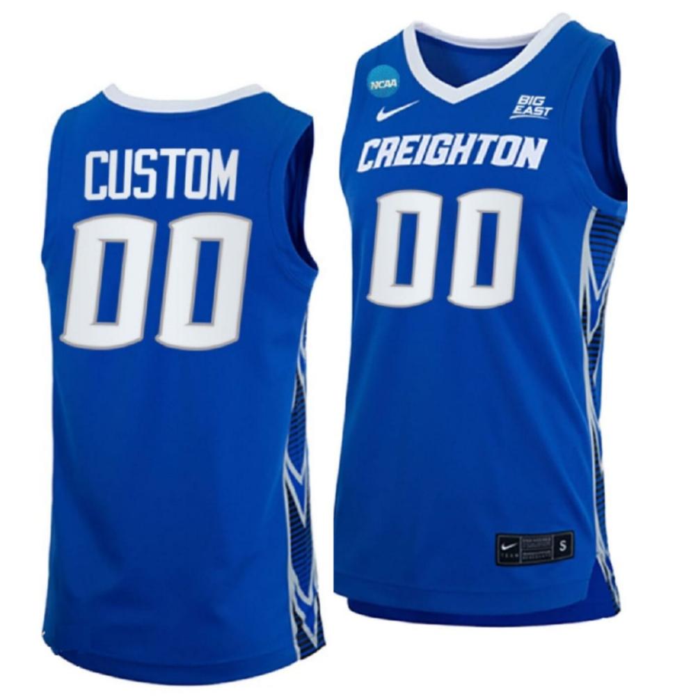 Custom Jersey Creighton Bluejays College Basketball Blue Jersey Ncaa March