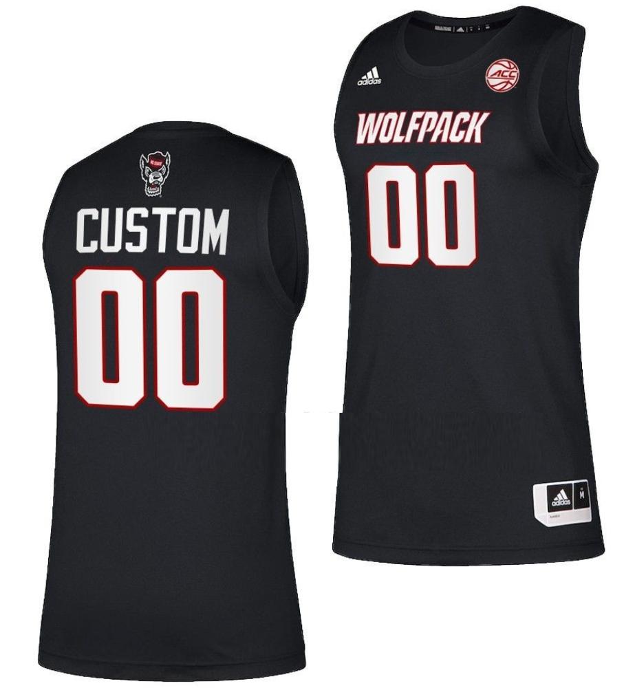 Custom Nc State Wolfpack Jersey Name And Number College Basketball Swingman