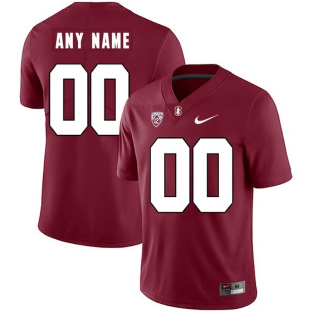 Custom Stanford Cardinal Jersey Name And Number Ncaa College Football Red