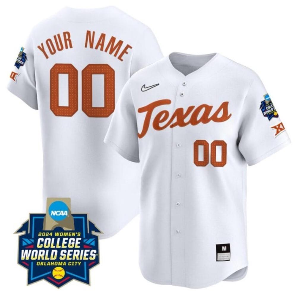 Custom Texas Am Aggies Jersey 2024 College World Series Champions Vapor Premier
