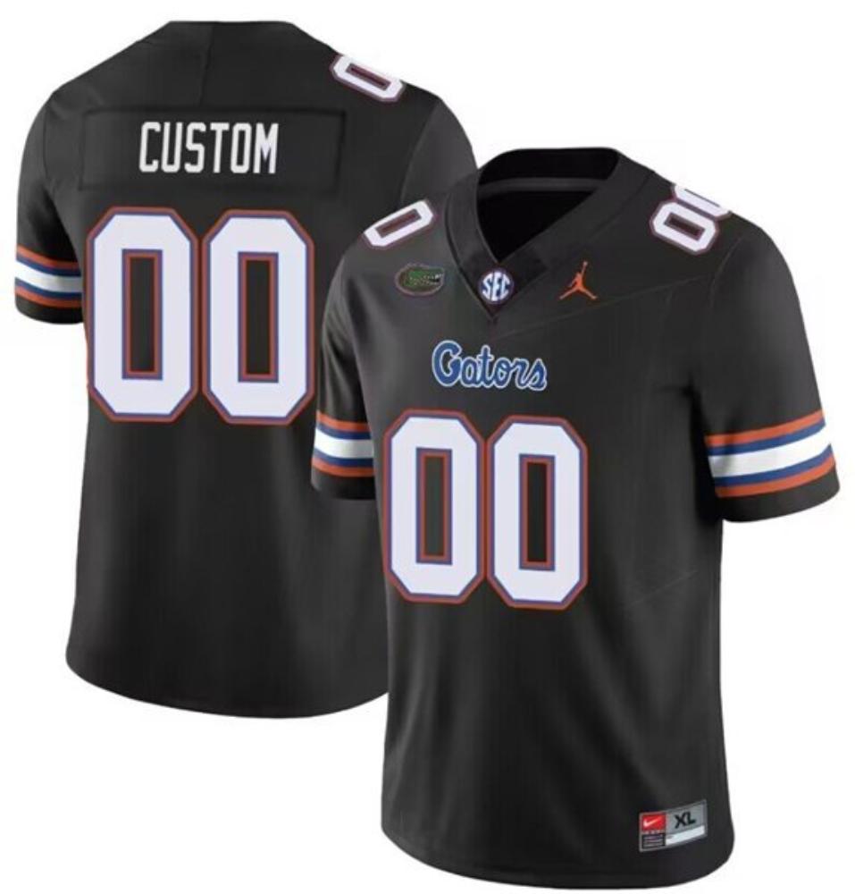 Florida Gators Active Player Custom Black 2023 Fuse Stitched Jersey