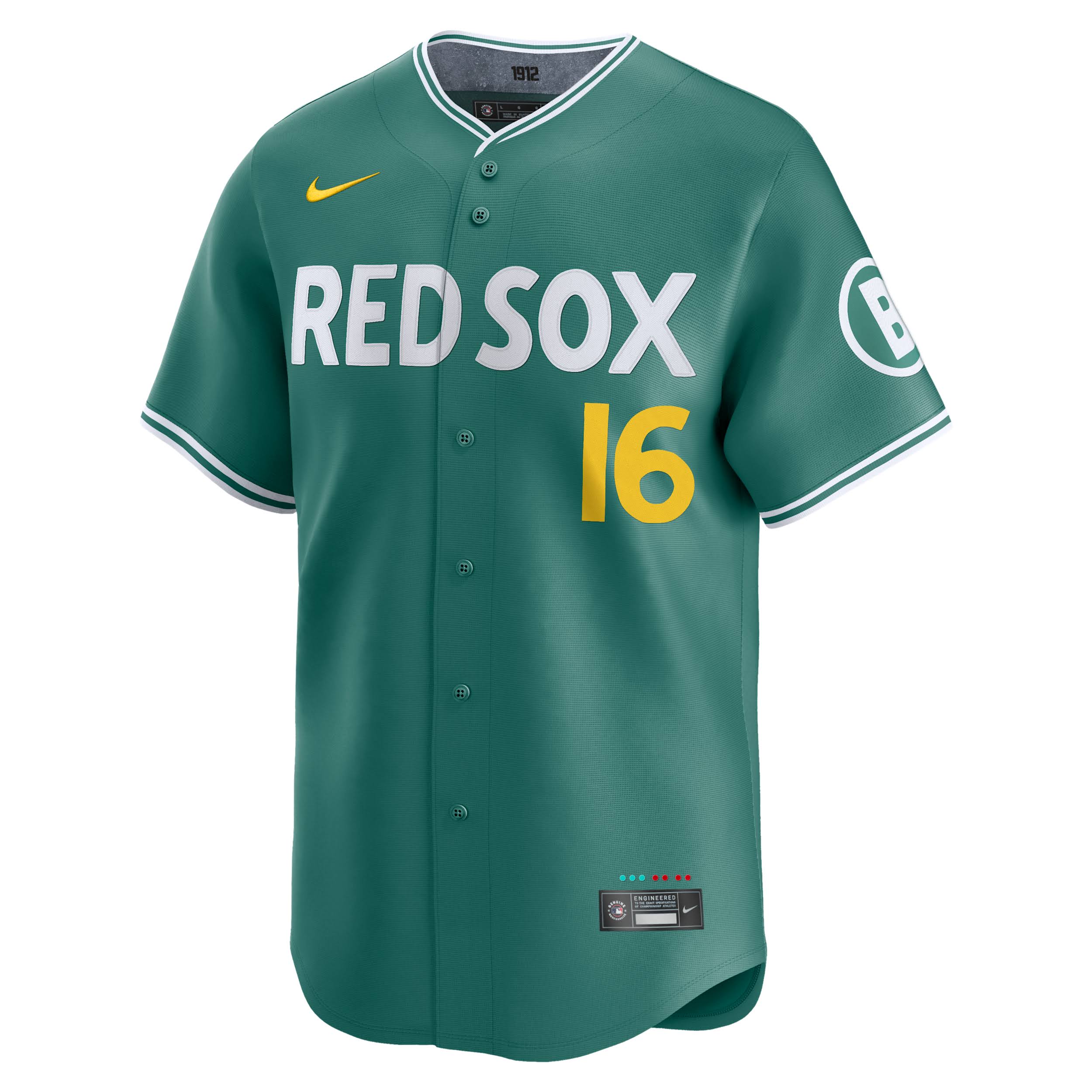 Men s Nike Jarren Duran Green Boston Red Sox 2025 City Connect Limited Player Je