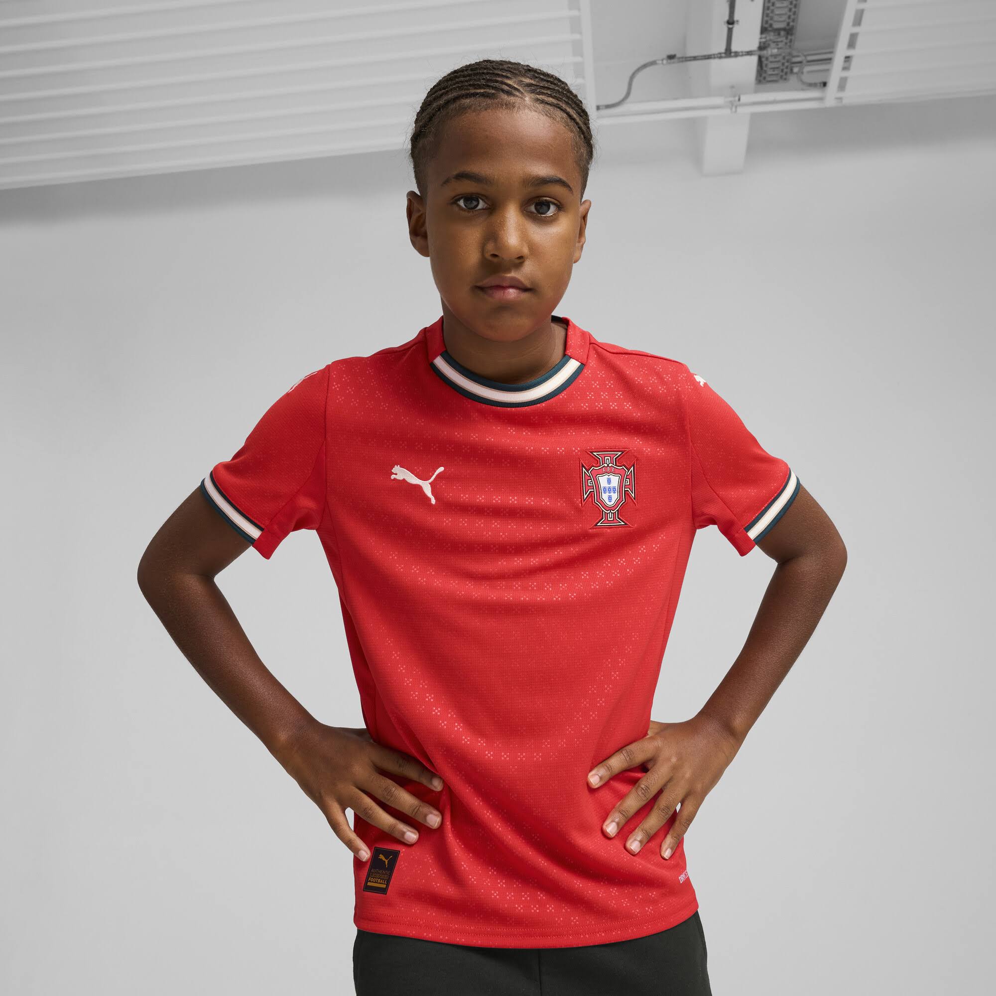 Puma Kids Portugal Home Jersey 2025 Youth