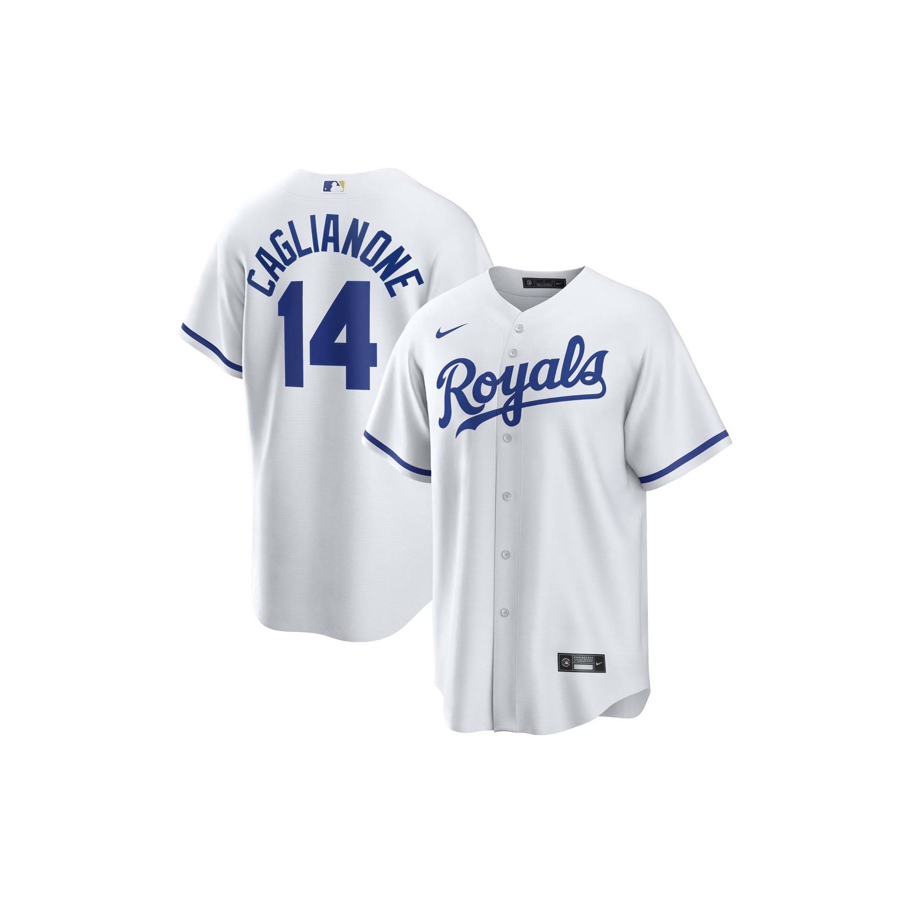 Men s Kansas City Royals Jac Caglianone 14 Nike Replica Jersey
