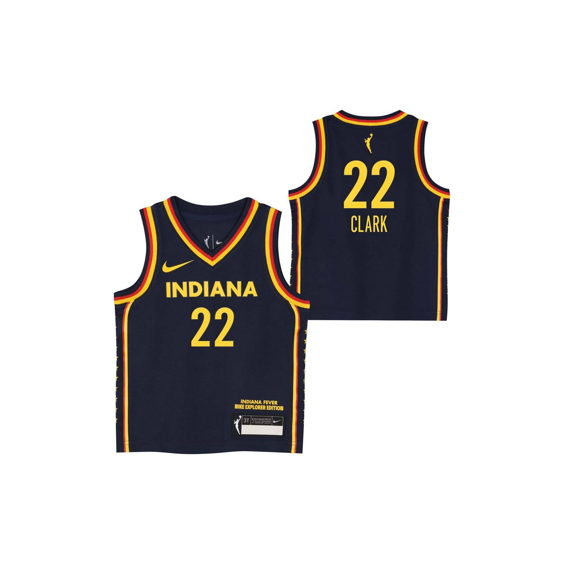Preschool Nike Kids Caitlin Clark Navy Indiana Fever Explorer Edition Victory Je