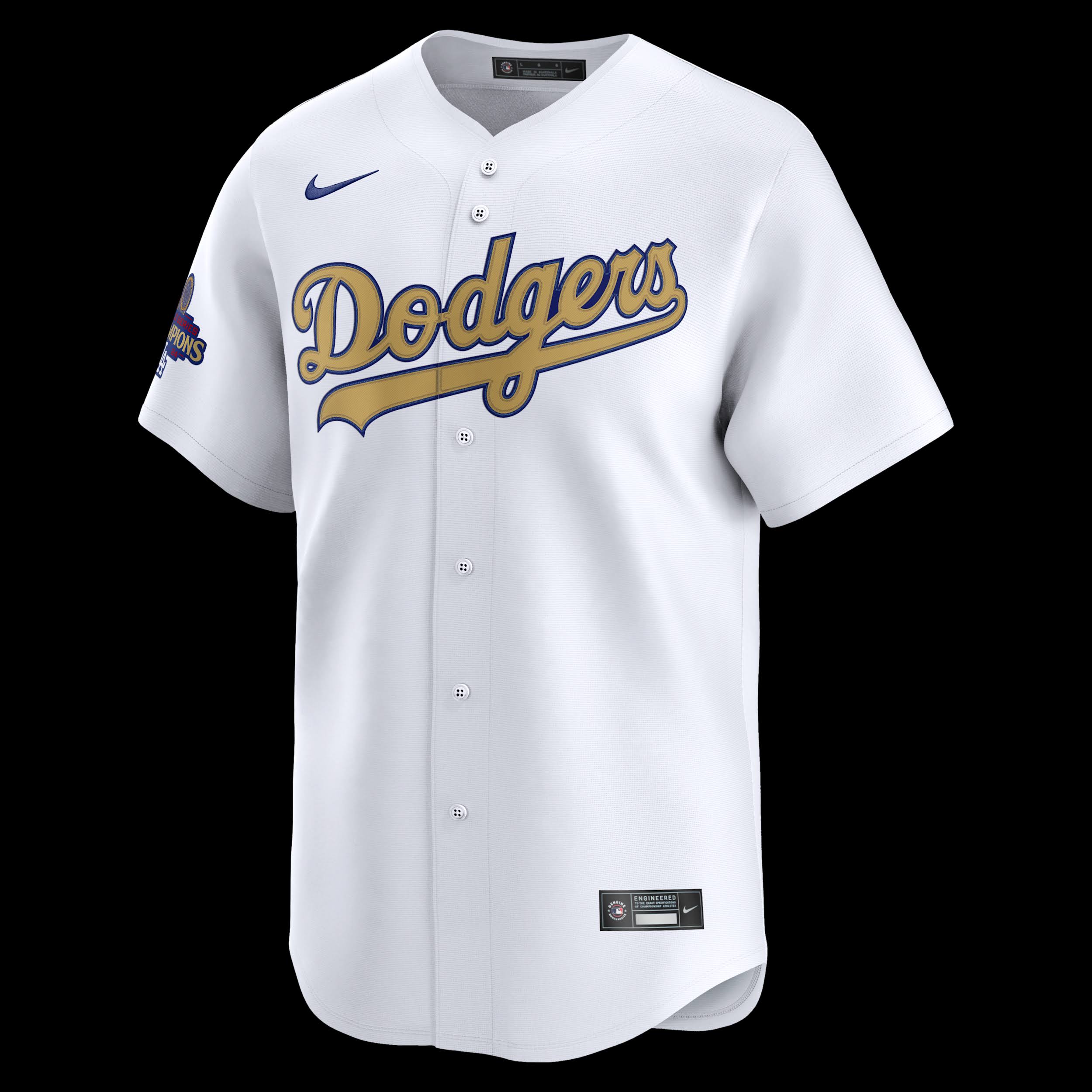 Mlb Los Angeles Dodgers Nike Gold Limited Jersey