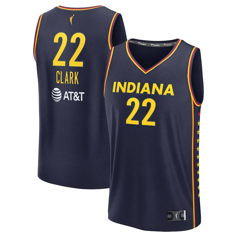 Unisex Fanatics Caitlin Clark Navy Indiana Fever Explorer Edition Fast Break Rep