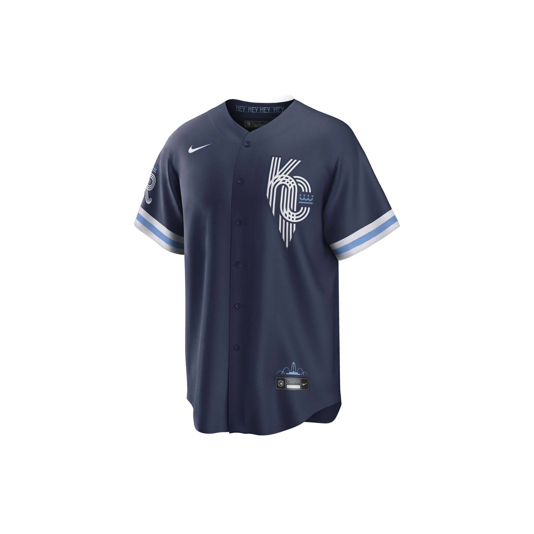 Nike Navy Kansas City Royals Mens City Connect Replica Jersey