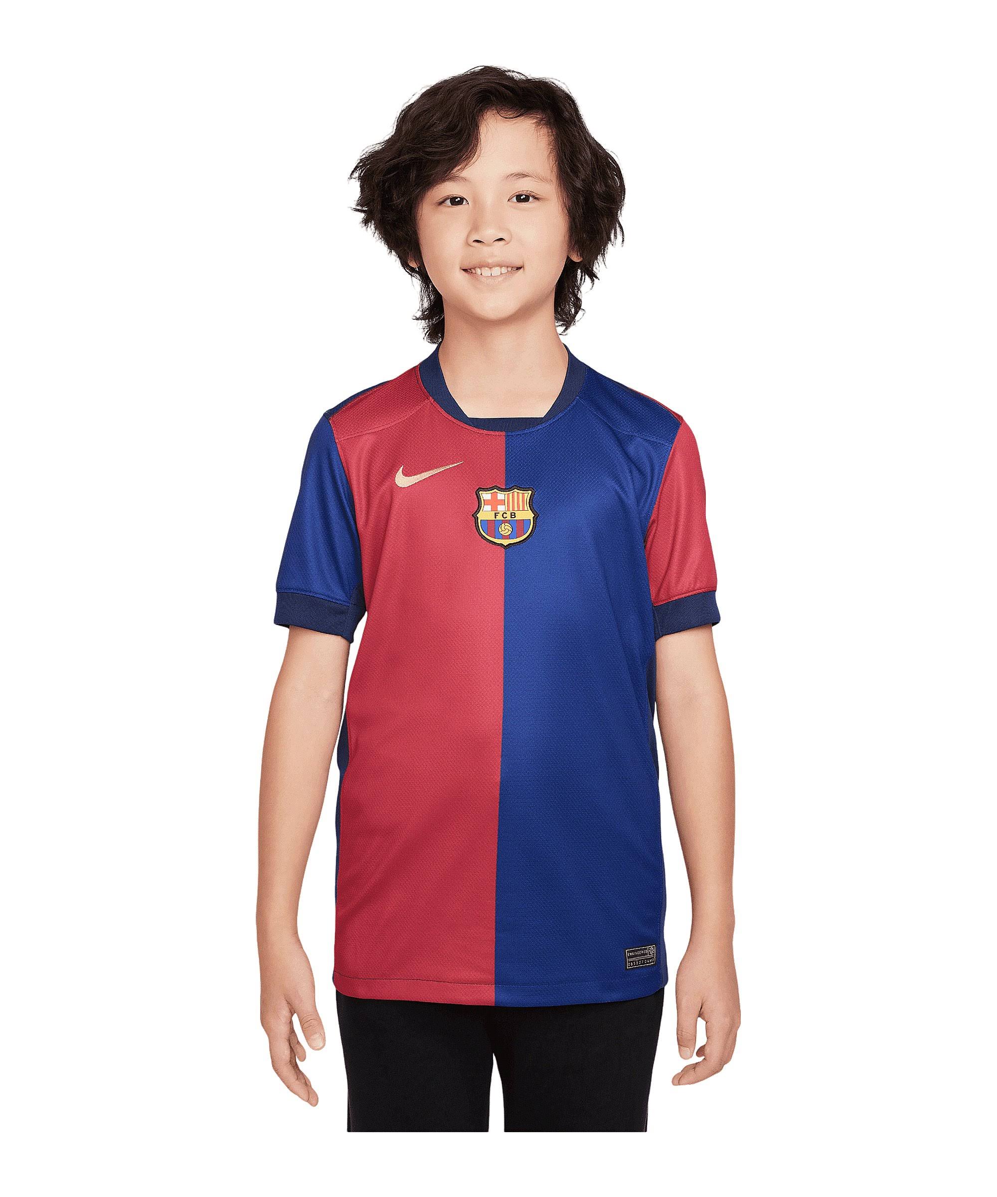 Nike Home KIDS Jersey 24 25 FC Barcelona