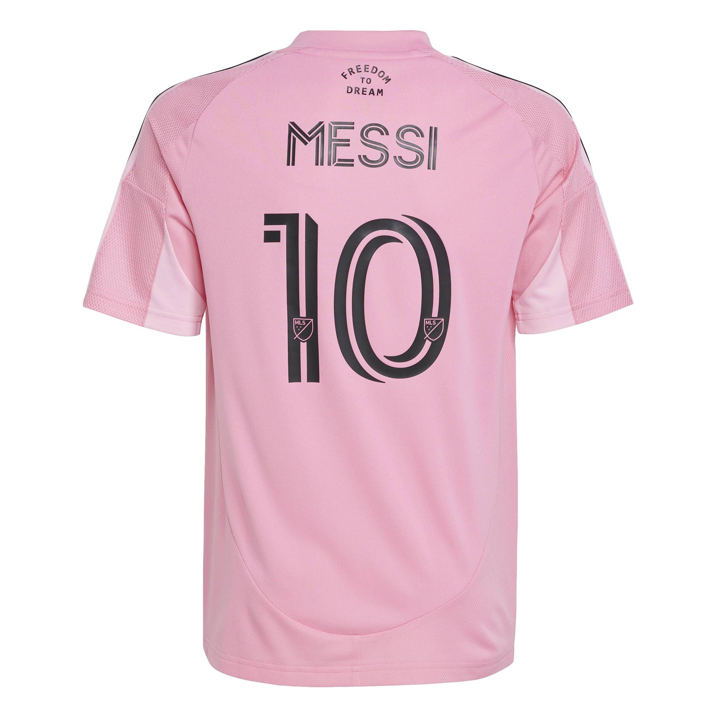 adidas Kids Inter Miami CF 25 26 Messi Home Jersey Youth