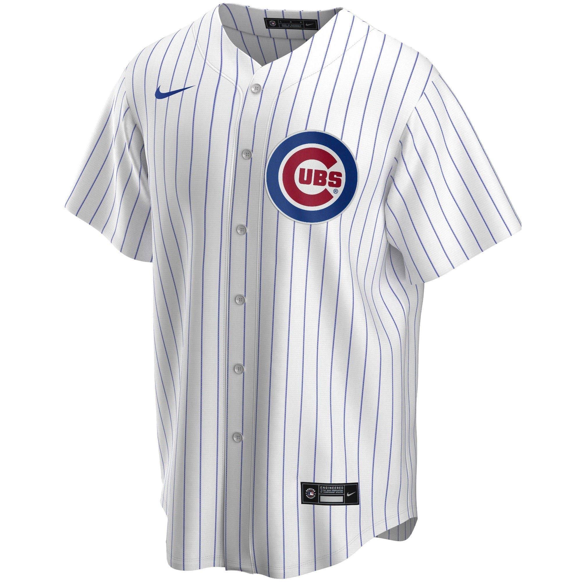 Men s Chicago Cubs Nike Replica Home Jersey