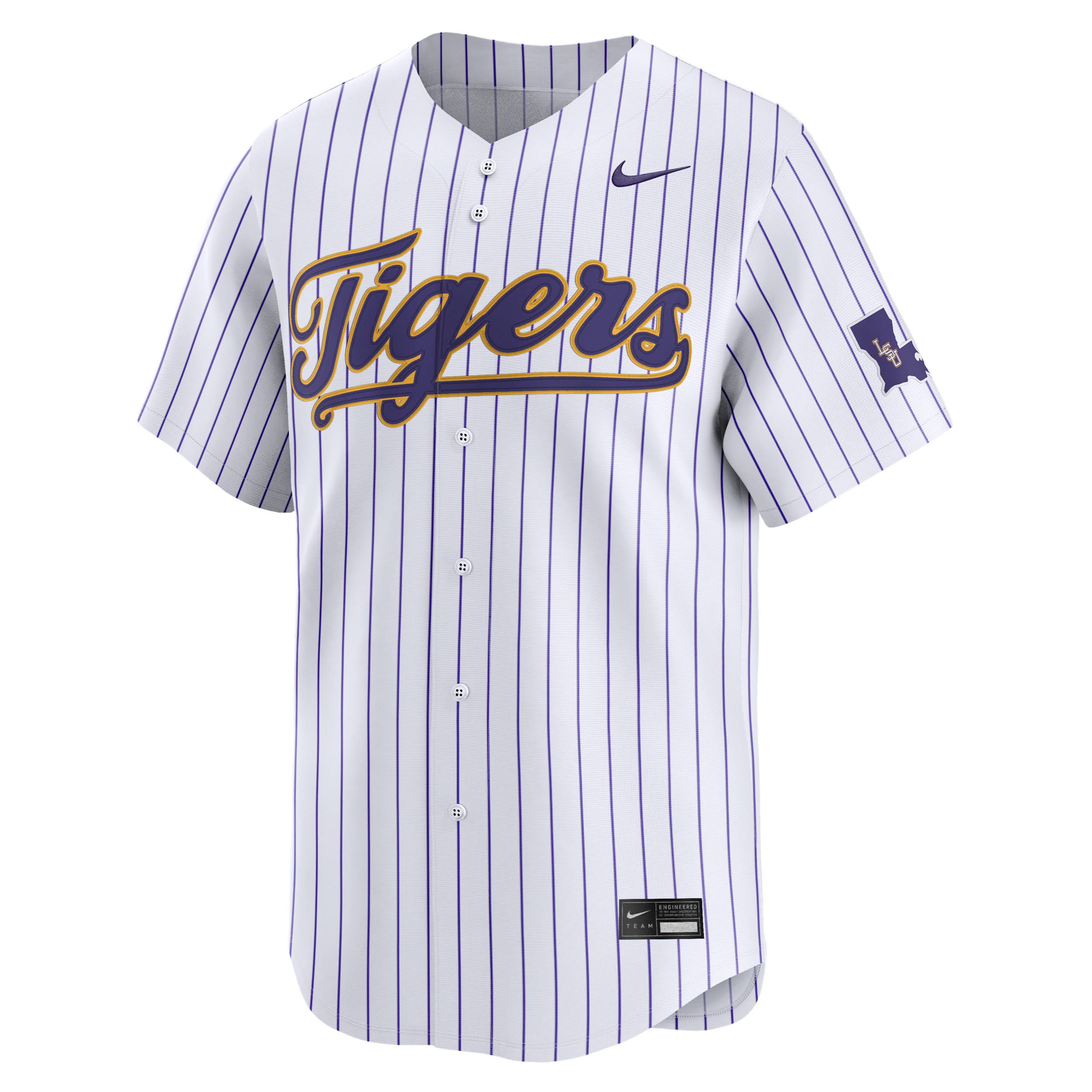 Men s Nike White LSU Tigers College Limited Baseball Jersey