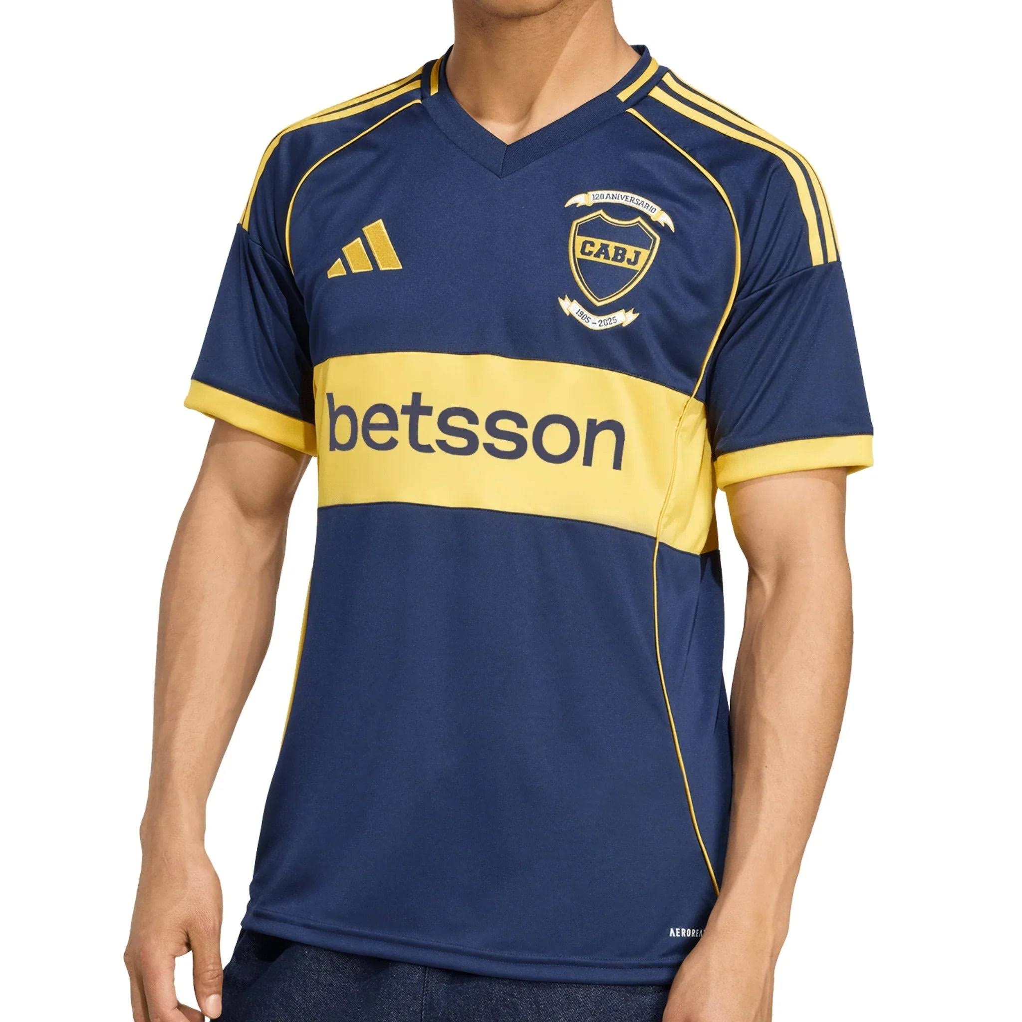 adidas Men s Boca Juniors 25 26 Home Jersey