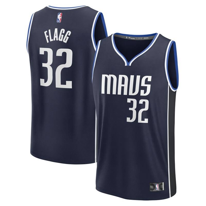 Men s Fanatics Cooper Flagg Navy Dallas Mavericks 2025 NBA Draft First Round Pic