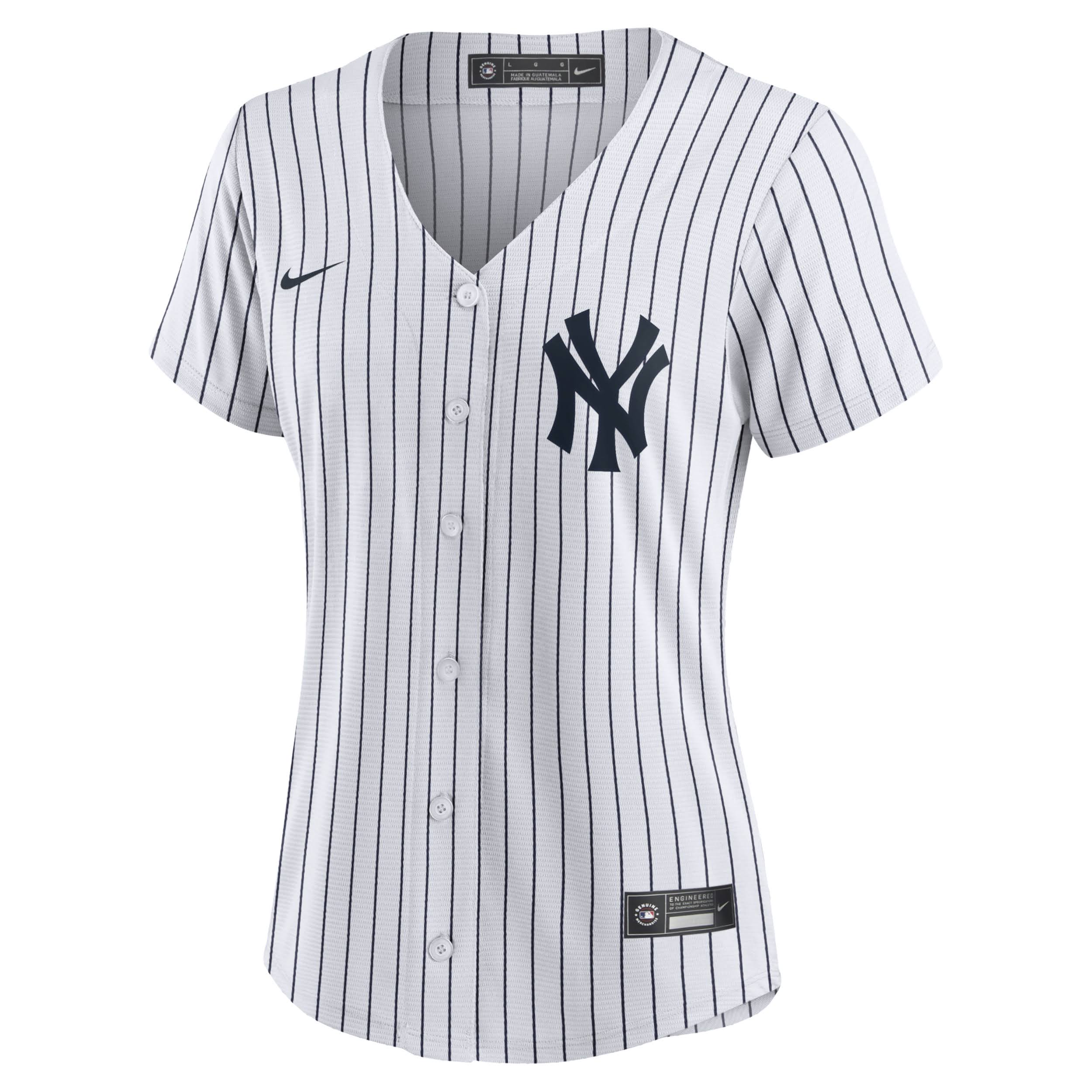 Women s Nike White New York Yankees Home Replica Player Jersey