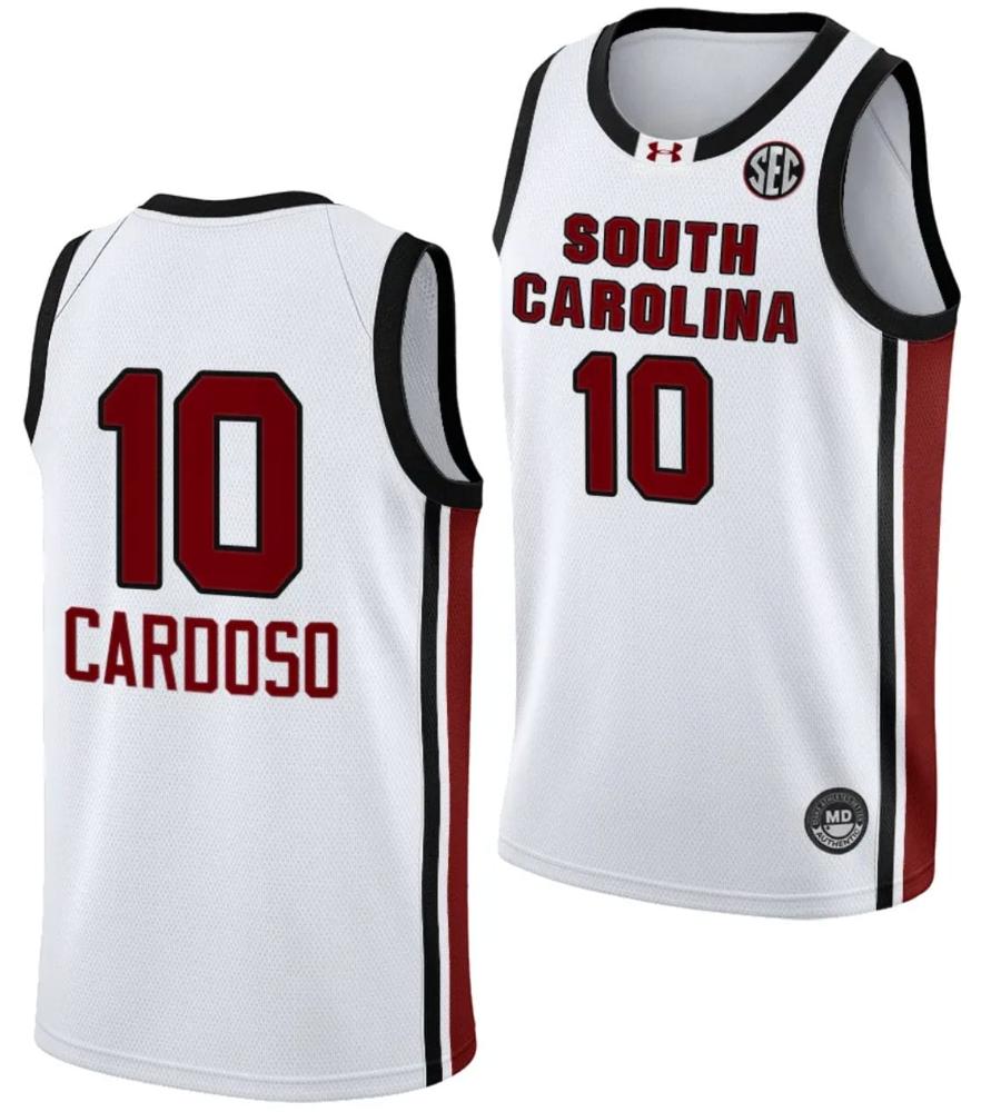 Kamilla Cardoso Jersey 10 South Carolina Gamecocks College Basketball 2023 24