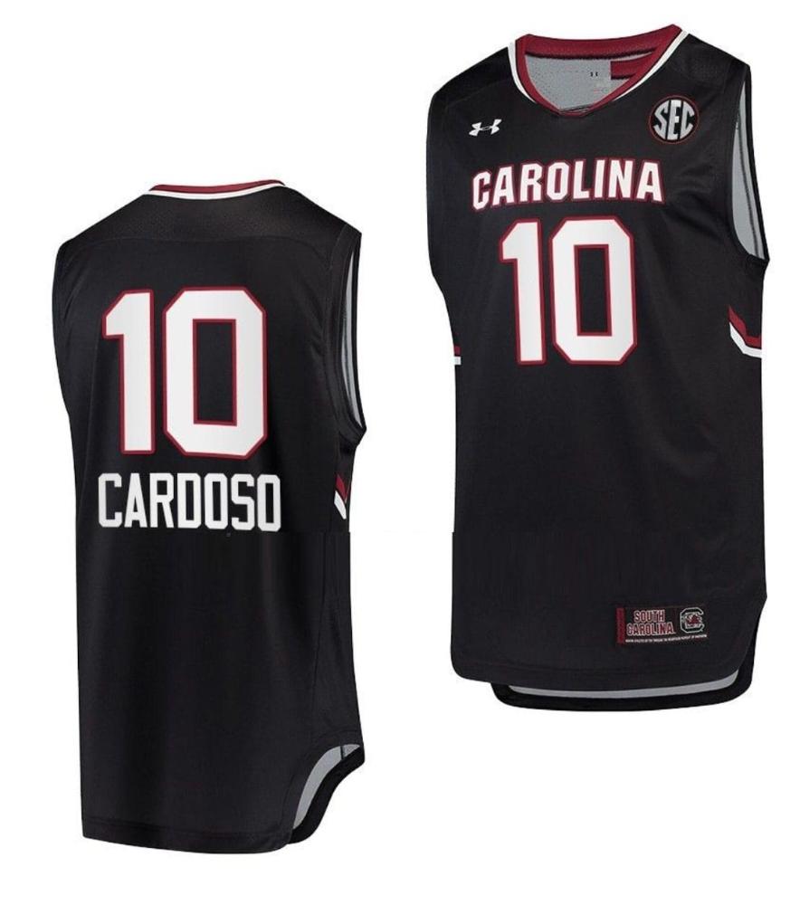 Kamilla Cardoso Jersey 10 South Carolina Gamecocks College Basketball Black