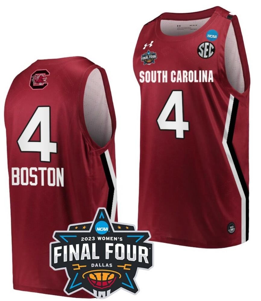 Kamilla Cardoso Jersey South Carolina Gamecocks College Basketball 2023 Ncaa Fi