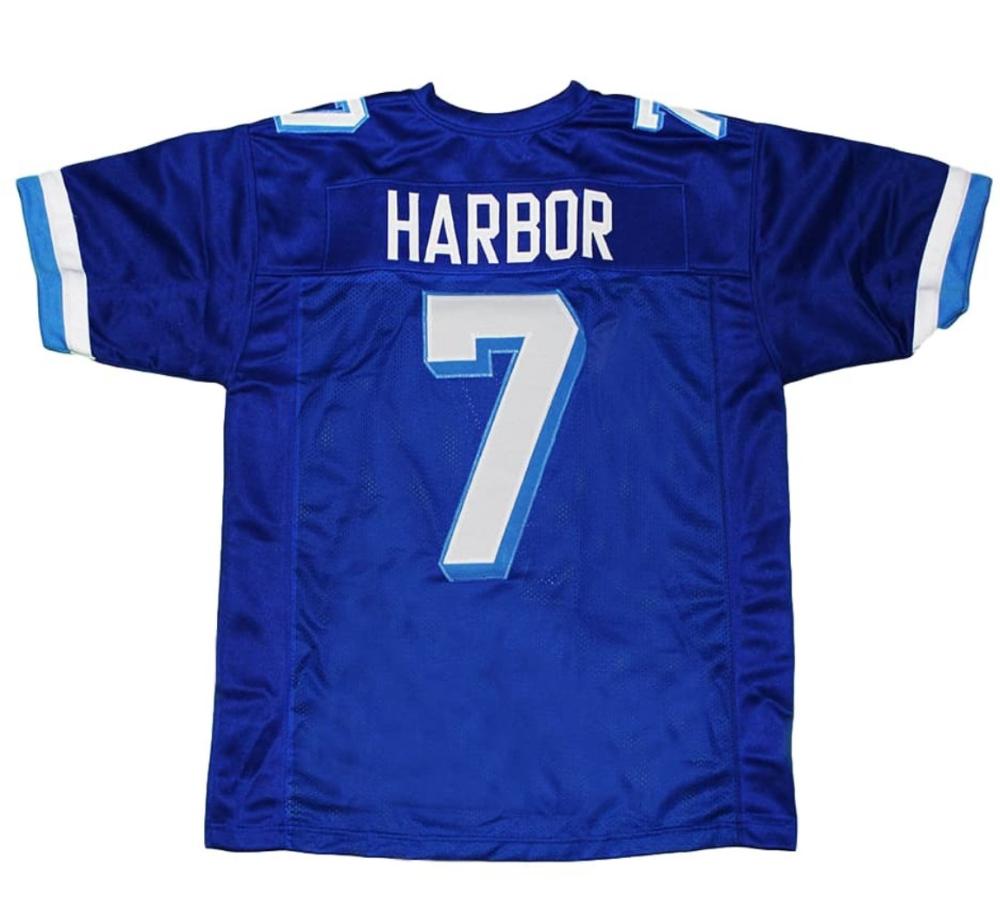 Lance Harbor 7 Varsity Blues Movie New Men Football Jersey Blue Any Size