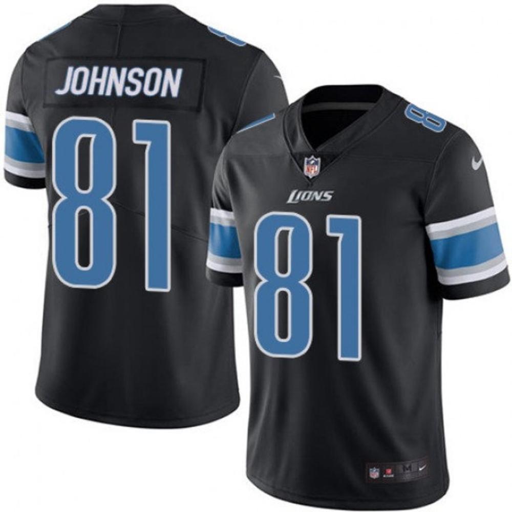 Men Detroit Lions Calvin Johnson 81 Jersey