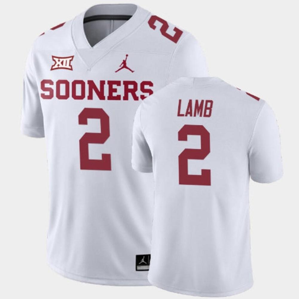 Men Oklahoma Sooners Lamb Ceedee 2 Jersey