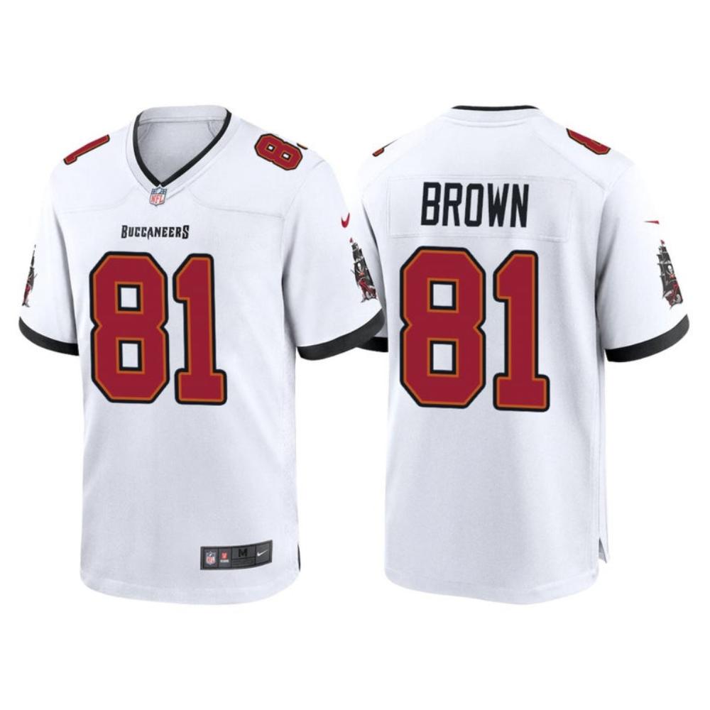 Men Tampa Bay Buccaneers Antonio Brown 81 Jersey