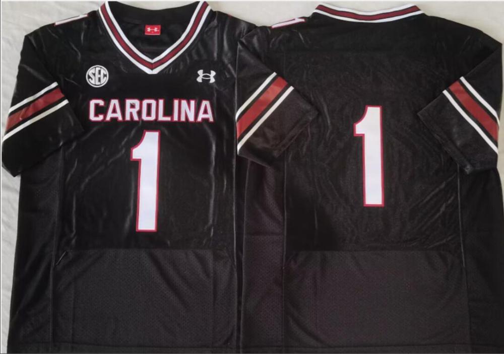 Mens 1 South Carolina Limited Jersey Black