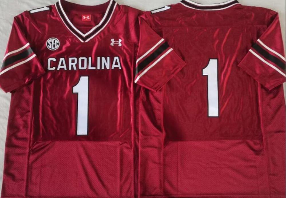 Mens 1 South Carolina Limited Jersey Red