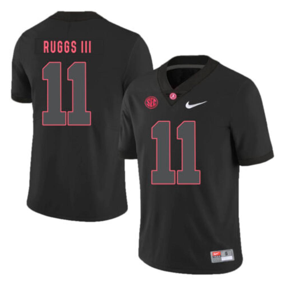 Mens Alabama Crimson Tide 11 Henry Ruggs Iii College Football Jersey Black