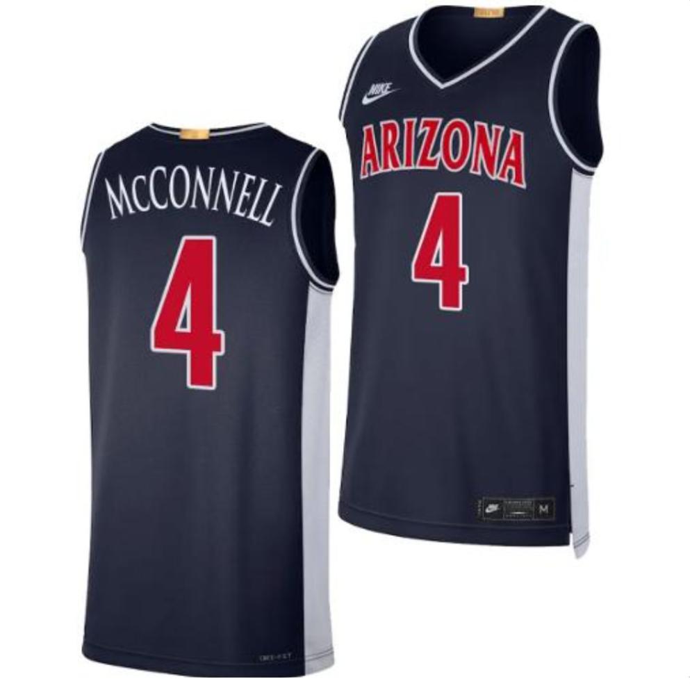 Mens Arizona Wildcats Tj Mcconnell Jersey 4 Limited Retro Basketball Navyv0lww80ouz_83