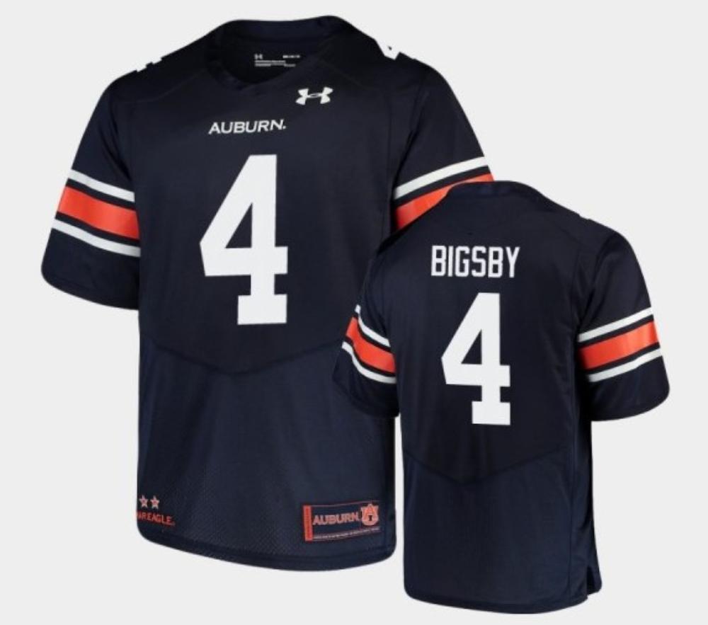 Mens Auburn Tigers 4 Bigsby College Football Jersey