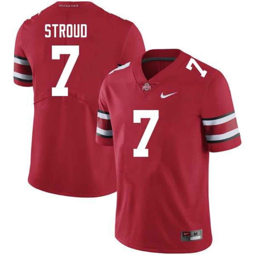 Mens Cj Stroud Football Jersey 7 Ohio State Buckeyes Ncaa College