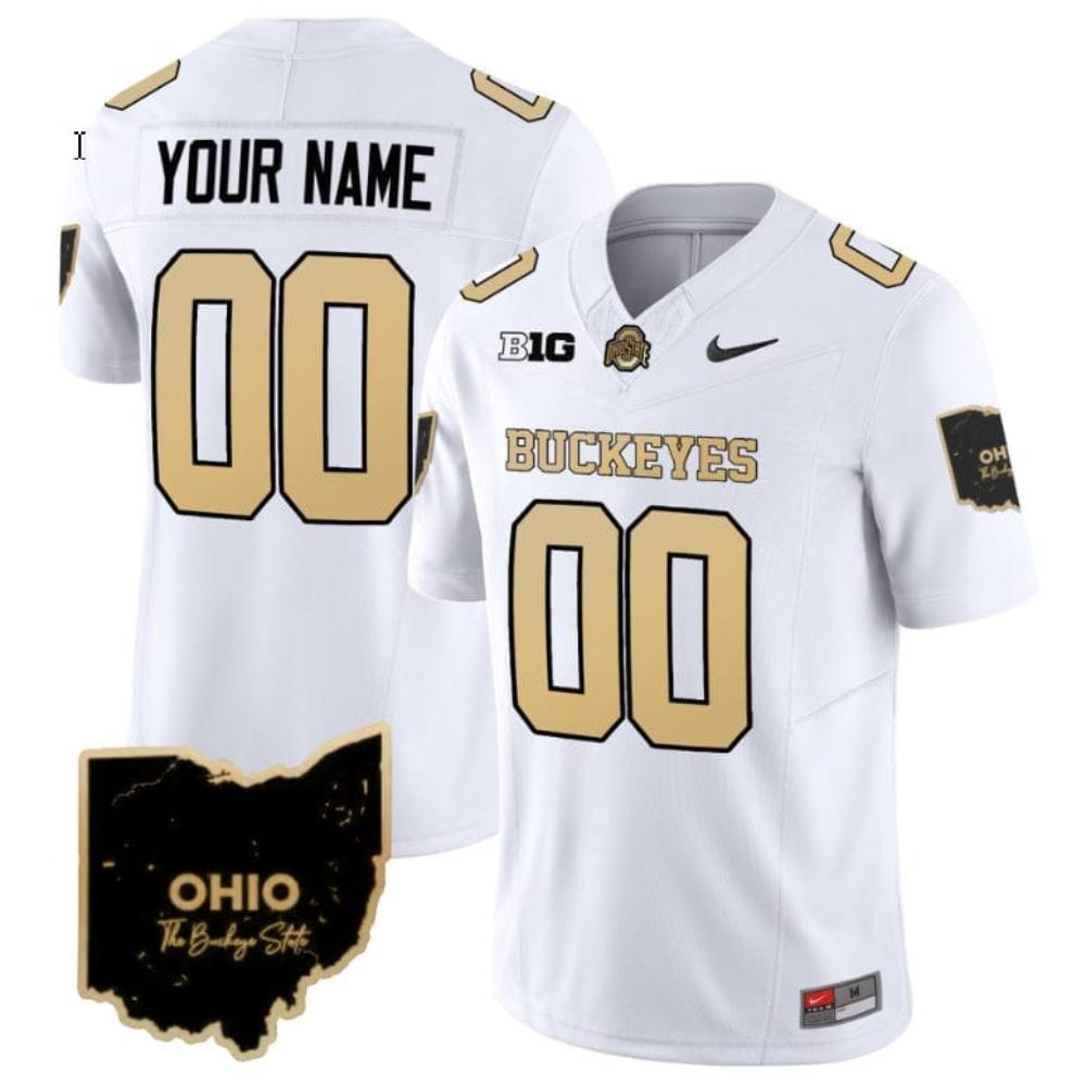 Mens Custom Ohio State Jersey Name And Number Special Vapor Limited College Fo