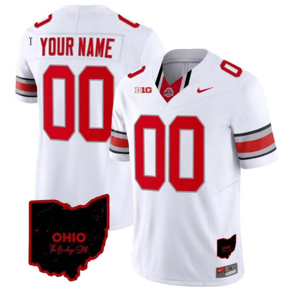 Mens Custom Ohio State Jersey Name And Number Vapor Limited College Football S