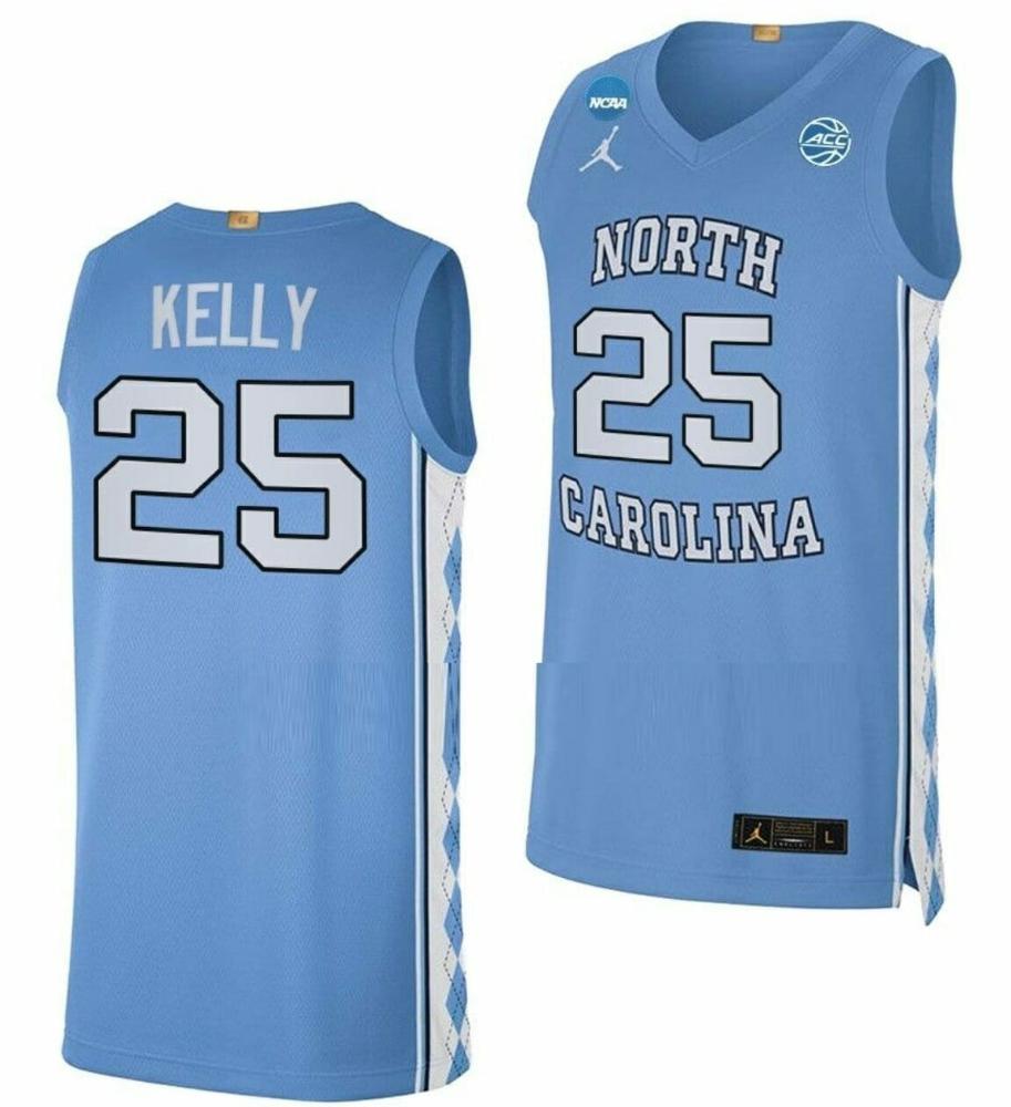 Mens Deja Kelly Jersey North Carolina Tar Heels Basketball 2023 Ncaa March Mad
