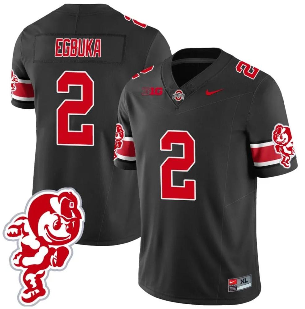 Mens Emeka Egbuka Jersey 2 Ohio State Buckeyes Football 2023 Stitched Brutus