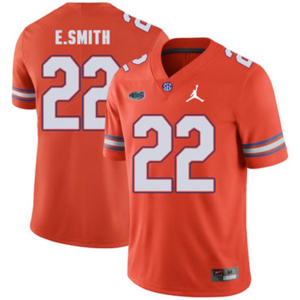 Mens Florida Gators 22 Emmitt Smith Orange Jersey