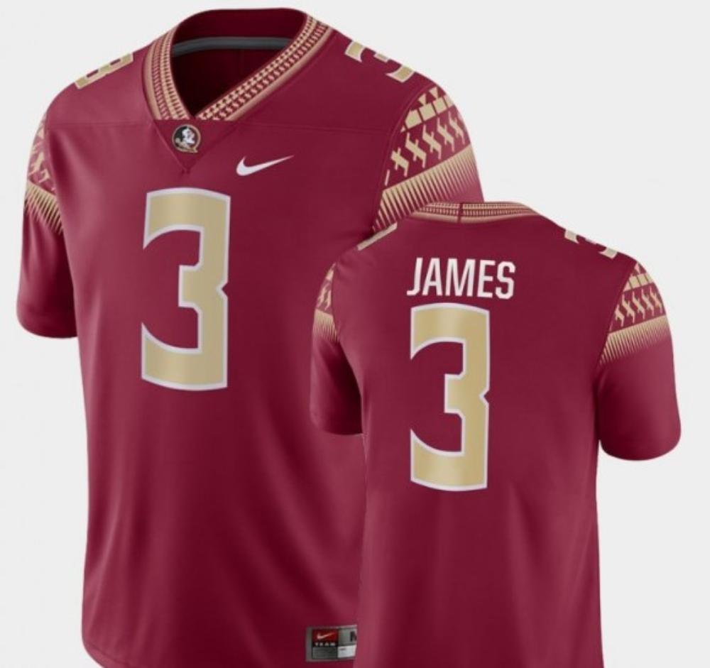 Mens Florida State Seminoles 3 Derwin James College Football Jersey