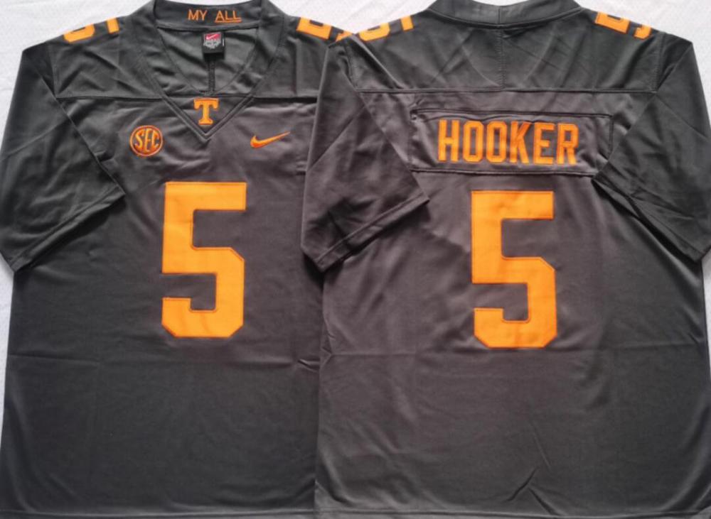 Mens Hendon Hooker 5 Tennessee Volunteers Limited Jersey Gray