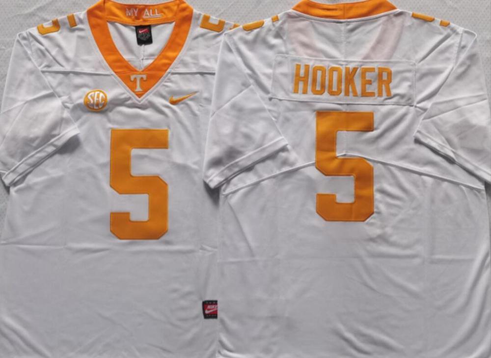 Mens Hendon Hooker 5 Tennessee Volunteers Limited Jersey White