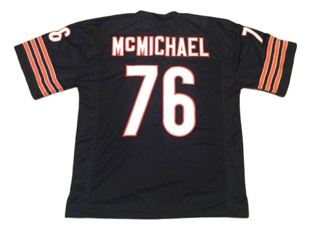 Mens Men Steve Mcmichael Custom Stitched Unsigned Football Jersey Blue