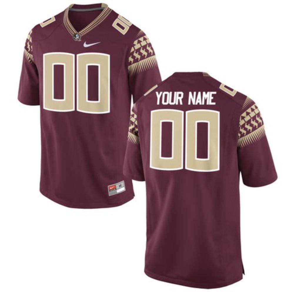Mens Mens Florida State Seminoles Custom Maroon 2020 Ncaa Football Jersey
