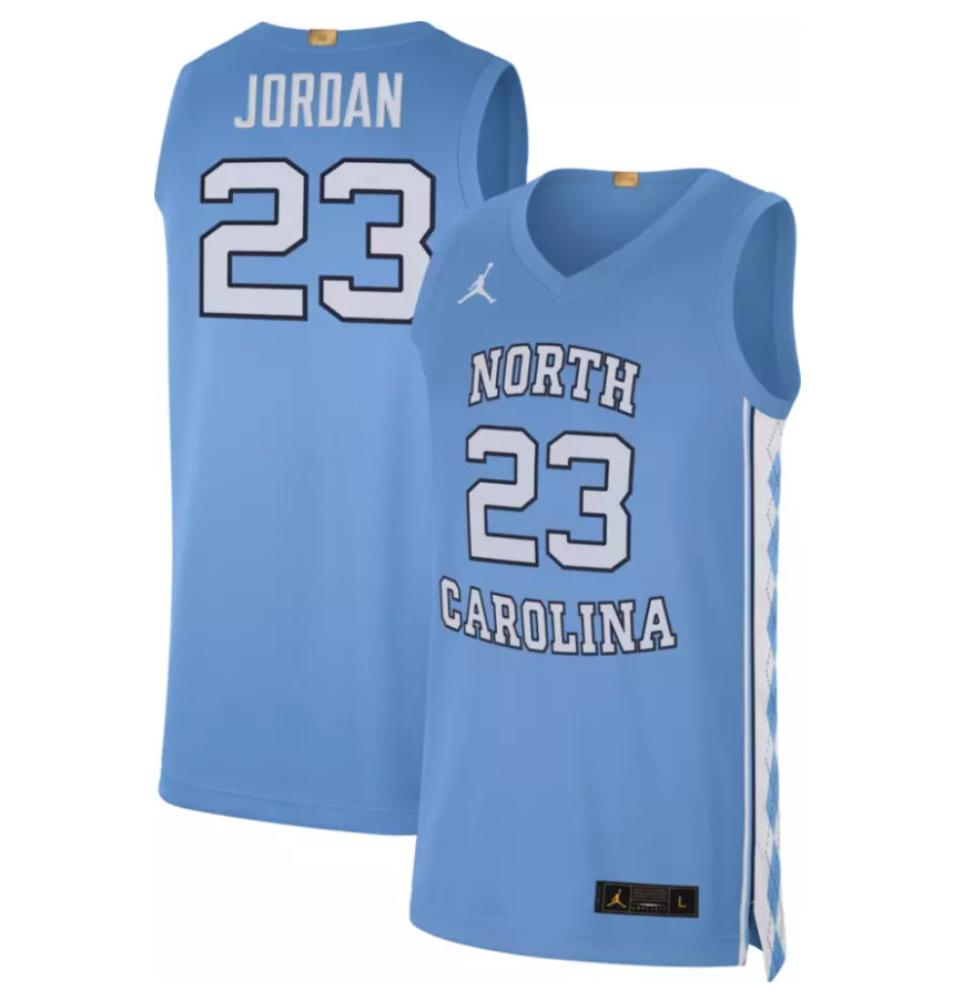 Mens Michael Jordan 23 North Carolina Tar Heels Limited Basketball Jersey