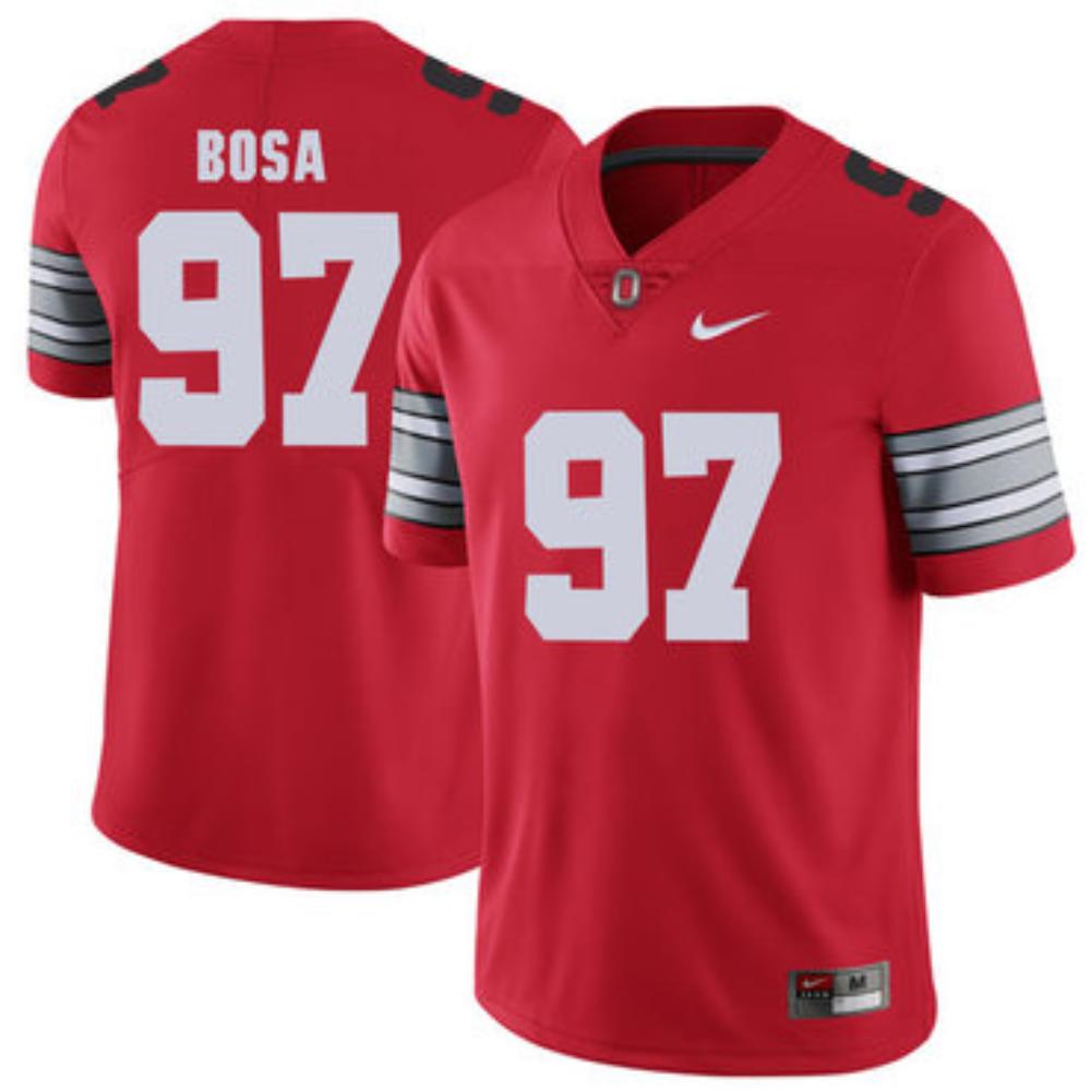 Mens Ohio State Buckeyes 97 Joey Bosa Red College Football Limited Jersey